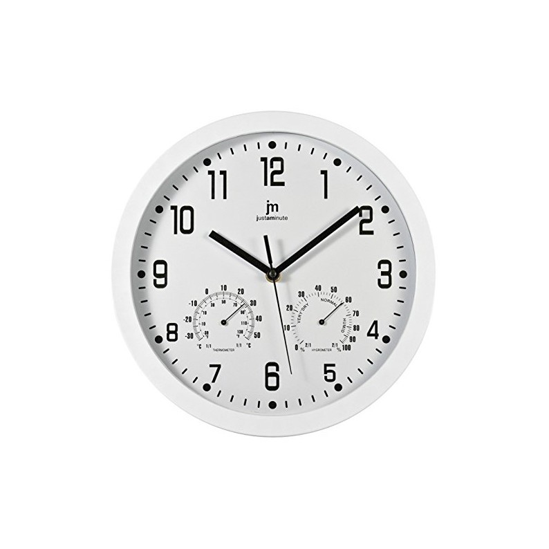 Orologio da Parete Orologio da Cucina Timer da Cucina igrometro termometro bianco Orologio Digitale LCD per Doccia Orologio da Bagno Impermeabile con ventosa 