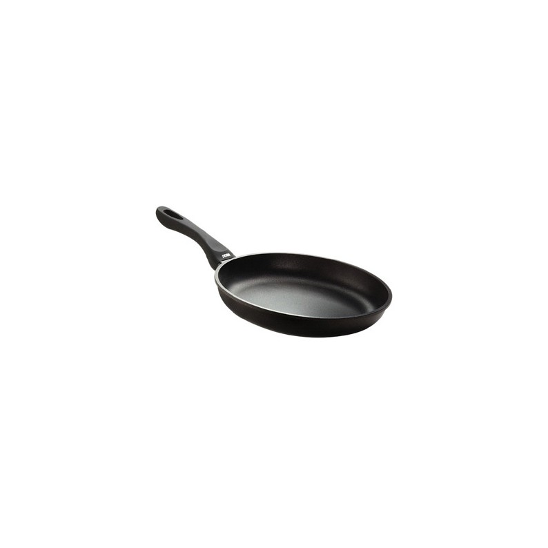 Padella Antiaderente Bassa 24 Cm - Pentolpress Linea Julienne - Alluminio Pressofuso Con Coperchio Incluso