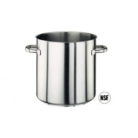 Fratelli Rivadossi - Coperchio In Acciaio Inox Per Pentola Diametro 24 Cm, Manico Termoindurente