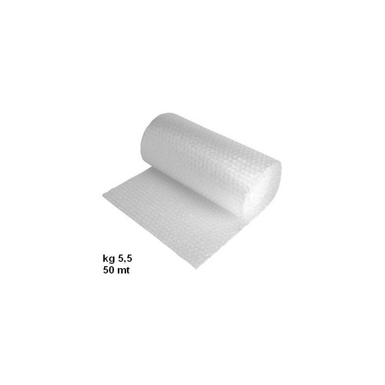 TrAdE Shop Traesio - Pluriball Rotolo 4 Metrix50cm Bolle Aria Imballaggio Proteggere Vetro Trasloco