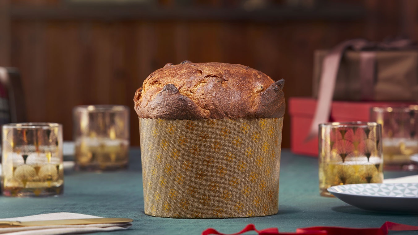 5 Stampi In Carta Forno Per Panettone Da 1 Kg - Alti E Professionali