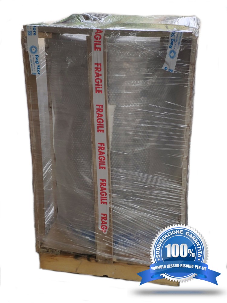 Gabbia in legno protezione serbatoio durante il trasporto