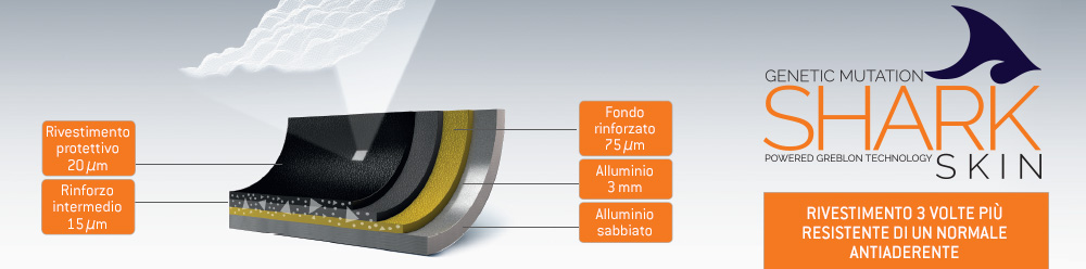 rivestimenti anti aderente Shark Skin