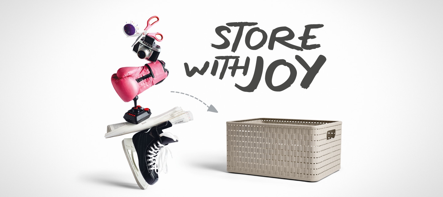 Cassetta contenitore Rotho Country