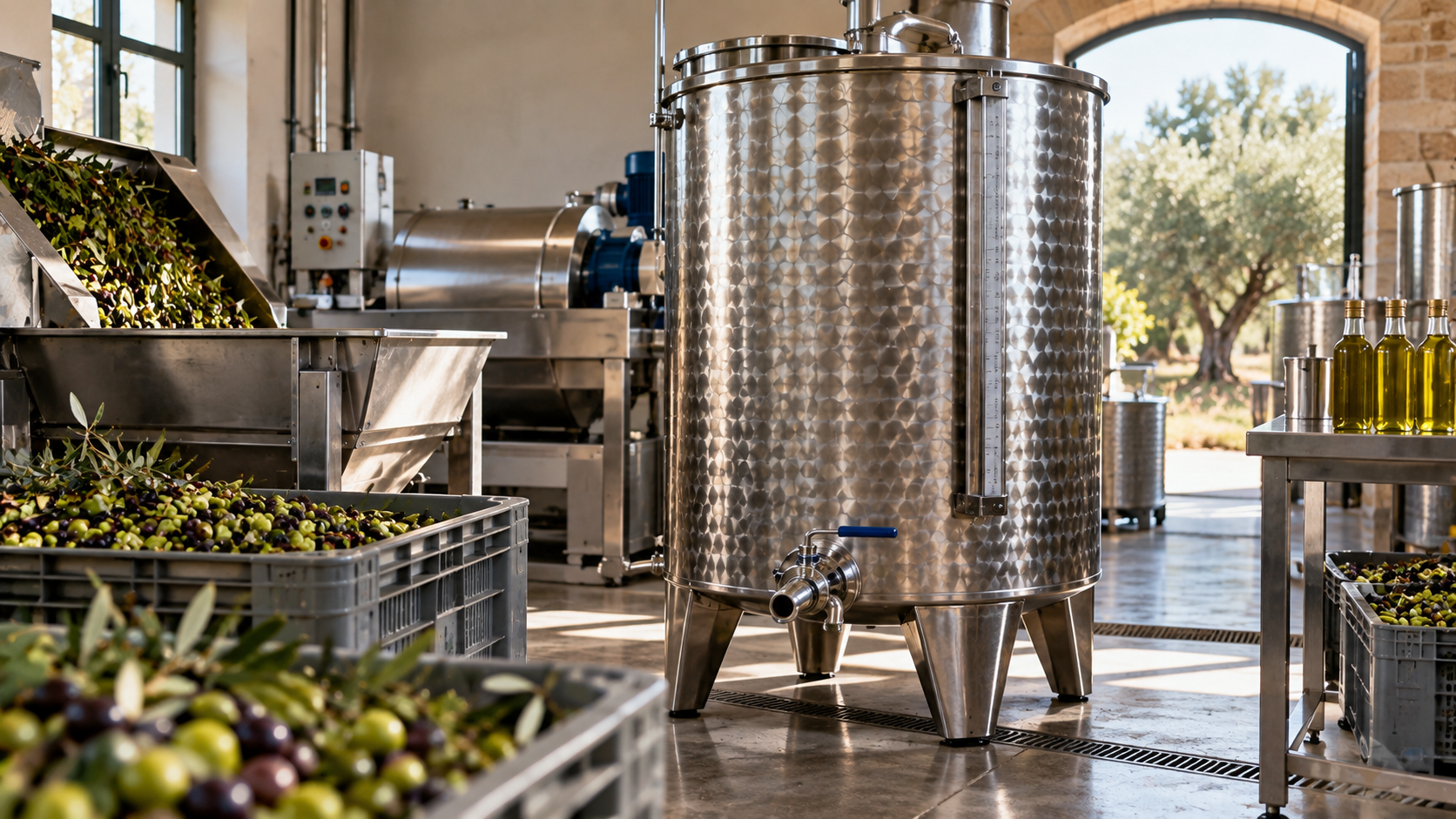 serbatoio inox vino grande