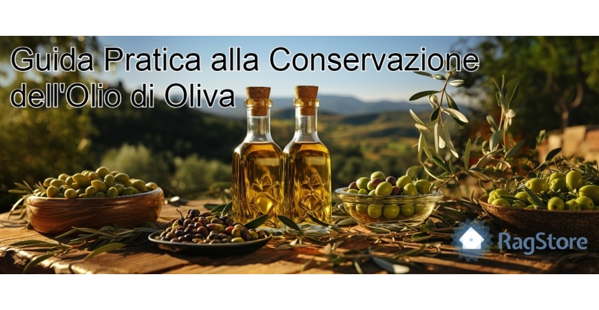 Guida Pratica alla Conservazione Domestica dell'Olio di Oliva: Preservare Freschezza e Aromi