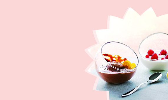 Coppette in vetro per gelati e macedonie