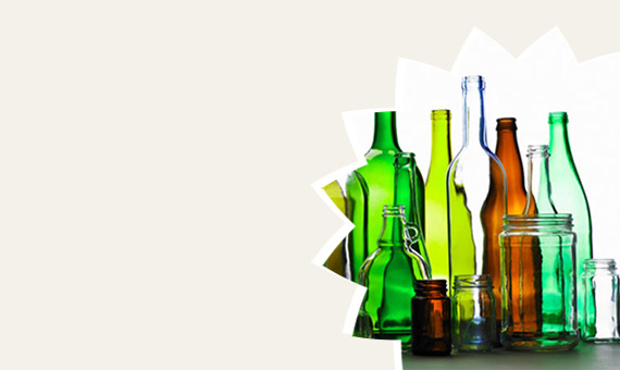Barattoli e bottiglie in vetro